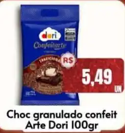 Supermercados Pague Menos Choc granulado confite Arte Dori oferta