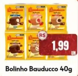Supermercados Pague Menos Bolinho Bauducco oferta