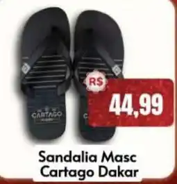 Supermercados Pague Menos Sandalia Masc Cartago Dakar oferta