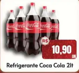 Supermercados Pague Menos Refrigerante Coca Cola 2lt oferta