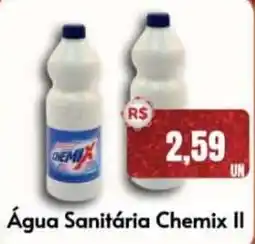 Supermercados Pague Menos Água Sanitária Chemix II oferta