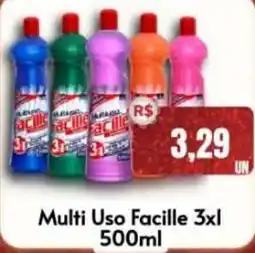 Supermercados Pague Menos Multi Uso Facille 3xl oferta