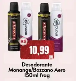Supermercados Pague Menos Desodorante Monange/Bozzano Aero oferta