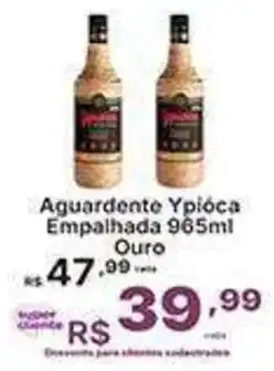 Super Lagoa Aguardente Ypióca Empilhada Ouro oferta