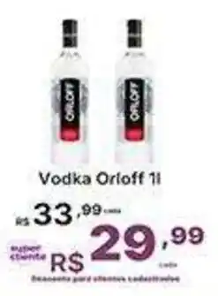 Super Lagoa Vodka orloff 1l oferta