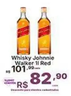 Super Lagoa Whisky Johnnie Walker 1l red oferta