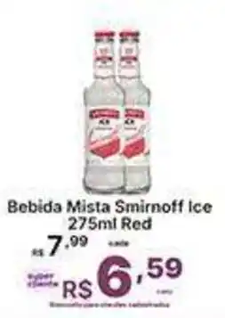 Super Lagoa Bebida Mista Smirnoff Ice 275ml Red oferta