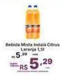 Super Lagoa Bebida Mista Indalá Citrus Laranja oferta
