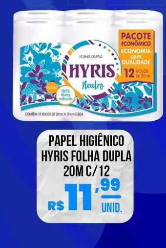 Nevada Supermercados Papel higiênico hyris folha dupla oferta