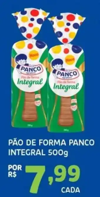 Bergamais Supermercados Pão de forma panco integral oferta
