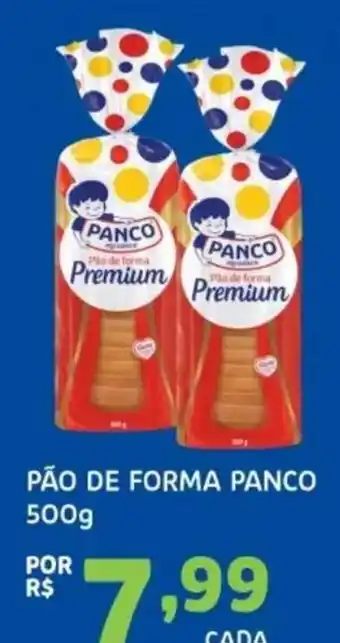 Bergamais Supermercados Pão de forma panco premium oferta