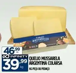 Preço & Cia Queijo mussarela argentina colarsa oferta