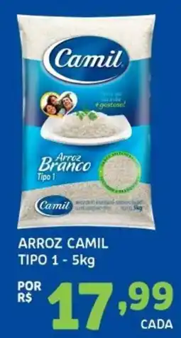 Bergamais Supermercados Arroz camil tipo 1 oferta