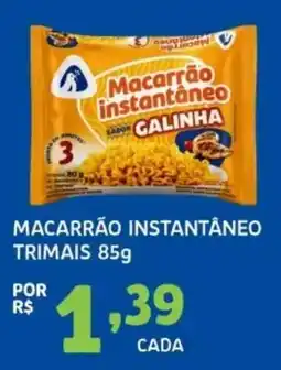 Bergamais Supermercados Macarrão instantâneo galinha oferta