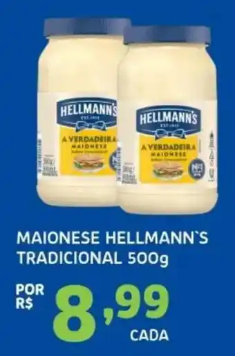 Bergamais Supermercados Maionese hellmann's tradicional oferta