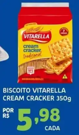 Bergamais Supermercados Biscoito vitarella cream cracker oferta