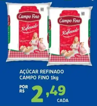 Bergamais Supermercados Açúcar refinado campo fino oferta