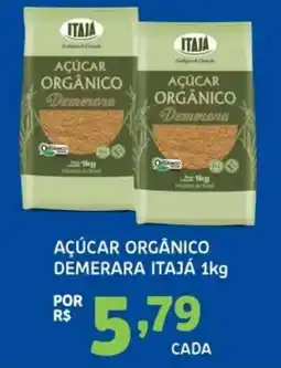 Bergamais Supermercados Açúcar orgânico demerara itajá oferta