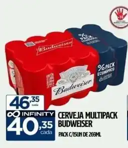 Preço & Cia Cerveja multipack budweiser oferta