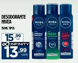 Preço & Cia Desodorante nivea oferta