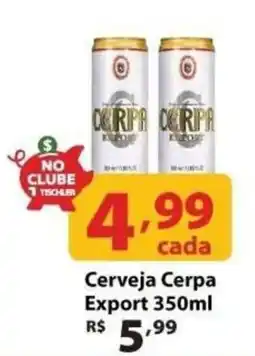 Supermercados Tischler Cerveja Cerpa Export oferta