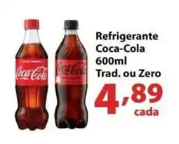 Supermercados Tischler Refrigerante Coca-Cola Trad. ou Zero oferta