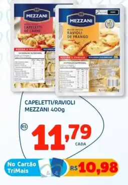 Trimais Supermercado capeletti/ravioli mezzani oferta