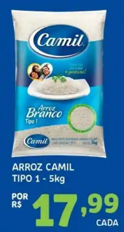 Trimais Supermercado Arroz camil tipo 1 oferta
