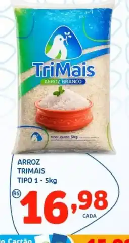 Trimais Supermercado Arroz trimais tipo 1 oferta