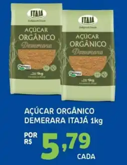Trimais Supermercado Açúcar orgânico demerara itajá oferta