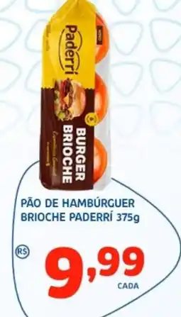 Trimais Supermercado Pão de hambúrguer brioche paderrí oferta
