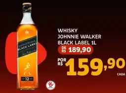 Trimais Supermercado whisky johnnie walker black label oferta