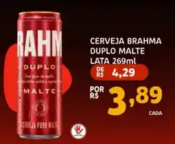Trimais Supermercado Cerveja brahma duplo malte oferta