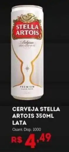 Bistek Supermercados Cerveja Stella Artois oferta