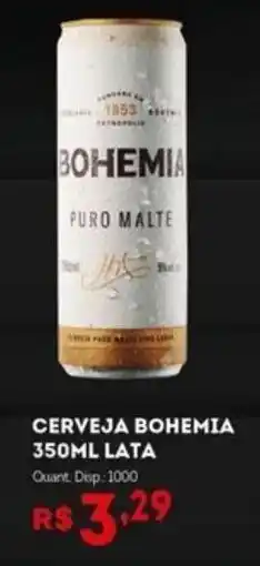 Bistek Supermercados Cerveja bohemia puro malte oferta