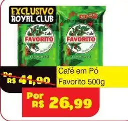 Royal Supermercados Café em Pó Favorito oferta