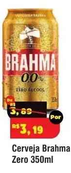 Royal Supermercados Cerveja Brahma Zero oferta