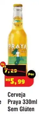 Royal Supermercados Cerveja Praya Sem Glúten oferta