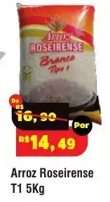 Royal Supermercados Arroz roseirense t1 oferta