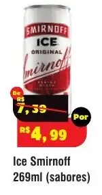 Royal Supermercados Ice Smirnoff oferta