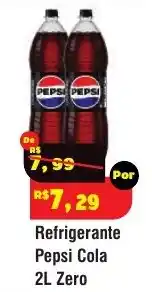 Royal Supermercados Refrigerante Pepsi Cola 2L Zero oferta