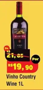 Royal Supermercados Vinho country wine oferta