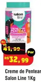 Royal Supermercados Creme de Pentear Salon Line oferta