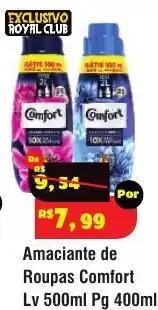 Royal Supermercados Amaciante de Roupas Comfort oferta