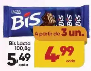 Lopes Supermercados Bis lacta oferta