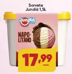 Lopes Supermercados Sorvete jundiá 1,5l oferta