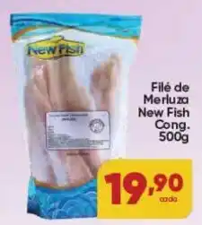 Lopes Supermercados Filé de Merluza New Fish oferta