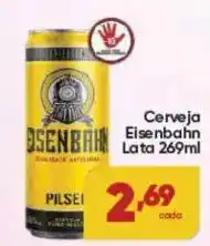 Lopes Supermercados Cerveja Eisenbahn oferta