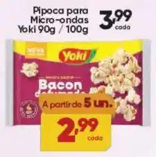Lopes Supermercados Pipoca para Micro-ondas Yoki oferta