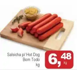 Mineirão Atacarejo Salsicha p/ Hot Dog Bom Todo oferta